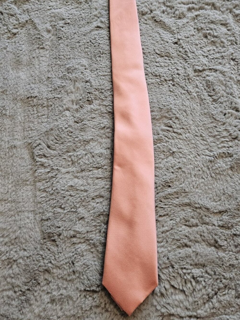 Alfani salmon silk tie